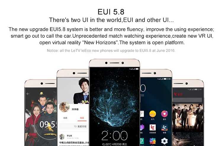 LeEco LeTV Le 2 X526 3GB RAM 64GB ROM Qualcomm Snapdragon 652 1.8GHz Octa Core 5.5 Inch Incell FHD Screen Android 6.0 4G LTE Smartphone