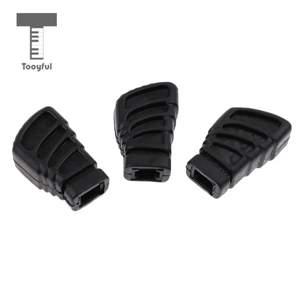 3pcs Replacement Rubber Feet for Single Braced Drum Hardware Cymbal Stands