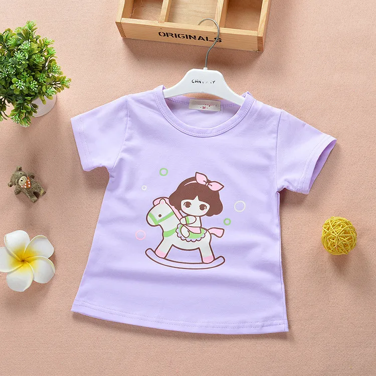 Buy Baby Toddler Kids Audel Cotton Summer T shirts Girls New Fashion T Shirt