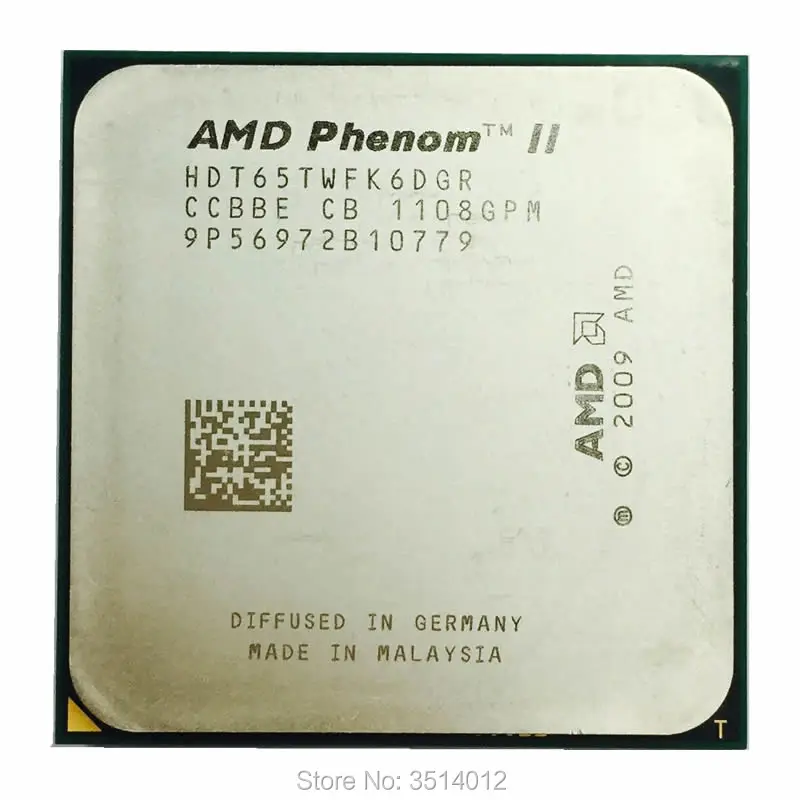 Процессор AMD Phenom II X6 1065T 1065 2,9G 95W шестиядерный процессор HDT65TWFK6DGR Socket AM3