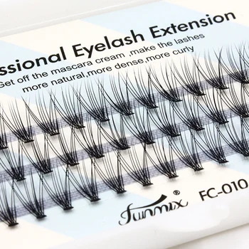 

0.10mm C Curl 10D Premade Fan False Mink Eyelash Natural Soft Lashes Planting Cluster Silk Eyelash Extensions