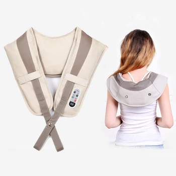 

Electric Shoulder Shawl Massager Neck Waist Back Vibration Massage Cervical Health Pain Relief Massager Back Household Massager