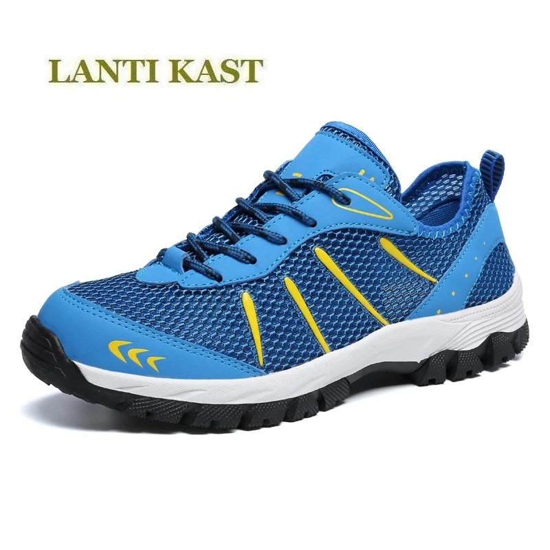

2018 new Men's Super Size Breathable outdoor climbing shoes Antiskid sneakers Men's casual shoes