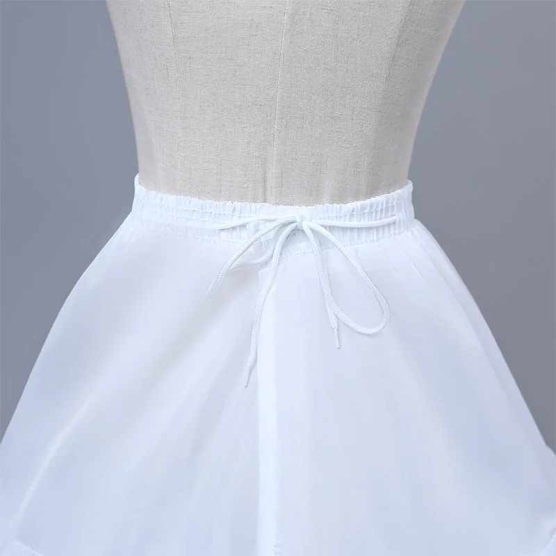 JIERUIZE In Stock Free shipping High Quality White Petticoats 3 Hoops Wedding Accessories For Wedding Dresses Bridal Gowns