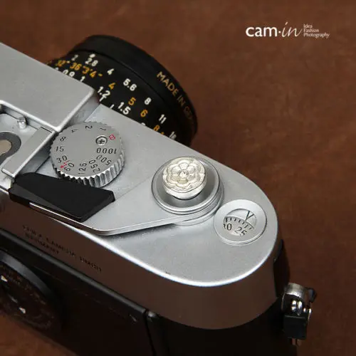 10 мм Cam-in opera маска красная кнопка спуска затвора для Leica Contax Fuji 9115 | Электроника