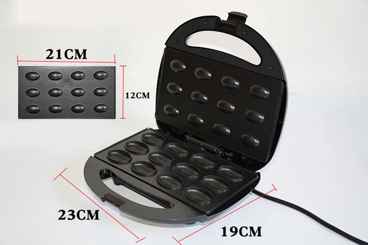 JamieLin бытовой электрический орех торт мейкер маленькая гайка вафельница сэндвич Утюг тостер для завтрака противень для выпечки
