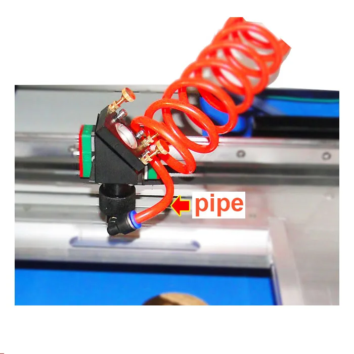 Ly CO2 Лазерная антипламенная система Комплект Анти-пламенный с воздушным насосом компрессор для ЧПУ резки гравировальный станок