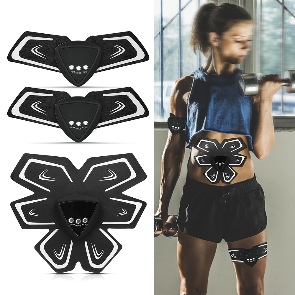 

Leg Arm Exercise Health Abdominal Fitness Training Abdominal Muscle Trainer Battery Fitness Toner Belly Toning Gear Equipment