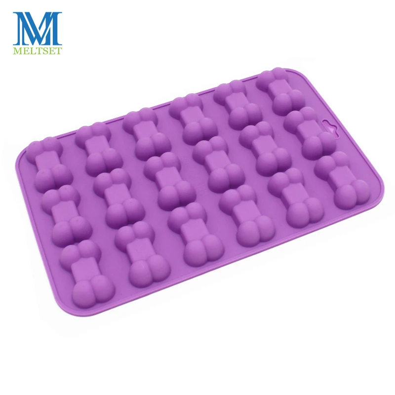 

18 Units 3D Dog Bone Cookie Chocolate Cake Silicone Molds Kitchen Pastry Baking Sugar Fondant Cake Mold Decorating Tools