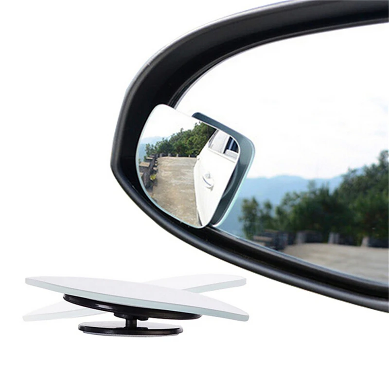 360 Degree Adjustable Extra Wide Angle View 2Pcs Car Styling Auto