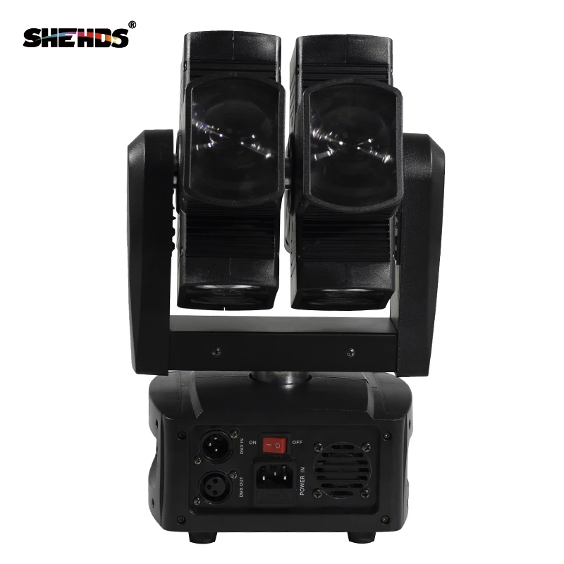 Сценический прожектор SHEHDS светодиодный DMX 8x10 Вт RGBW 4 в 1 движущийся головной