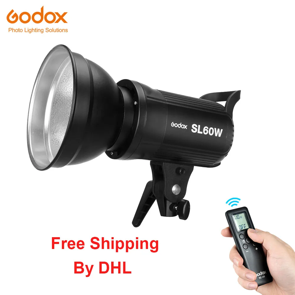 Godox SL 60W LED видео свет 5600K белая версия непрерывный Bowens крепление для студии запись