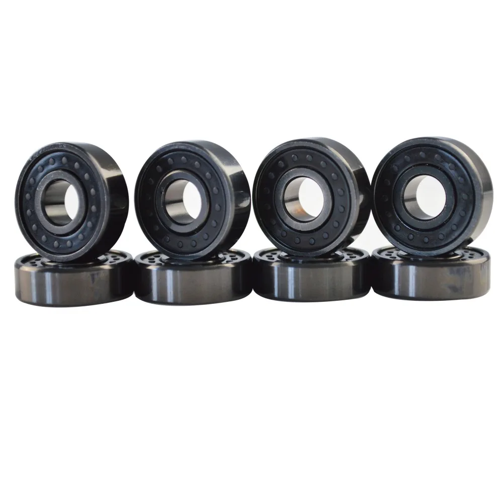 8 Blacks Precision Skate Bearingsskate bearing sizesbearing 6305skate hoodie AliExpress