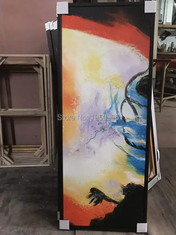 

Abstract Circle 100% Hnadmade Oil Painting Modern Wall Paintings High Quality Oil Paintings On Canvas Wall Decor Home Decoration