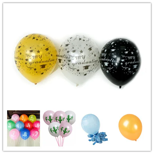 Decorations Balloons Wedding Birthday Graduation Party Happy Supplies Multi Style