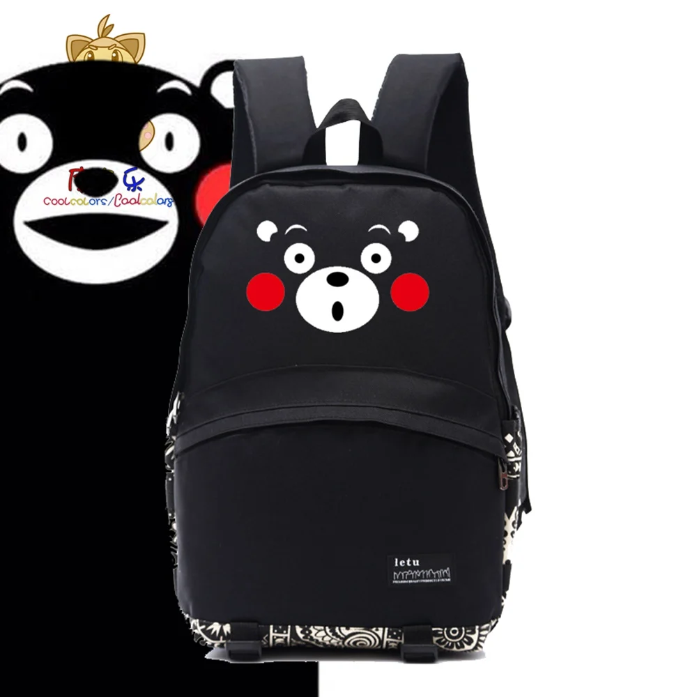 Japanese lovely mascot Kumamon backpacks cute kumamon backpacks for