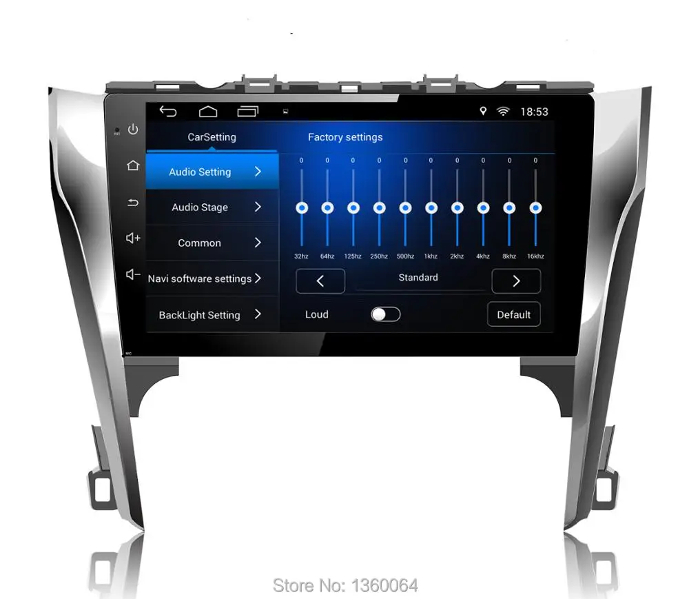 Cheap Quad core 10.1 inch 2G+32G Android 8.1 Car DVD PC For Toyota Camry 2012 2013 2014 Car Radio Stereo head Unit GPS Navigation 8