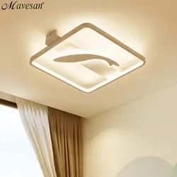 Акриловые светодио дный детские светильники светодиодные потолочные для кабинета рыбы дизайн светильники lampe plafonсветодио дный de techo LED
