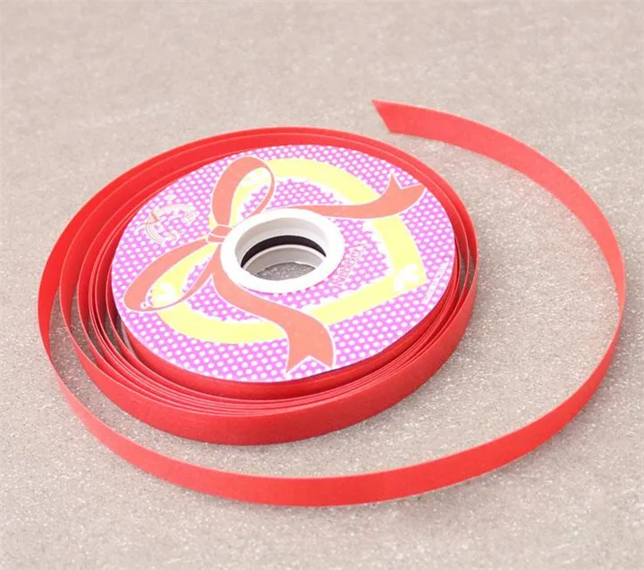 9  1.2cm 30m Balloon Ribbon Wedding Birthday Party Supplies Decoration Satin Ribbons For Diy Make bows Gift Flowers Tie Bouquet