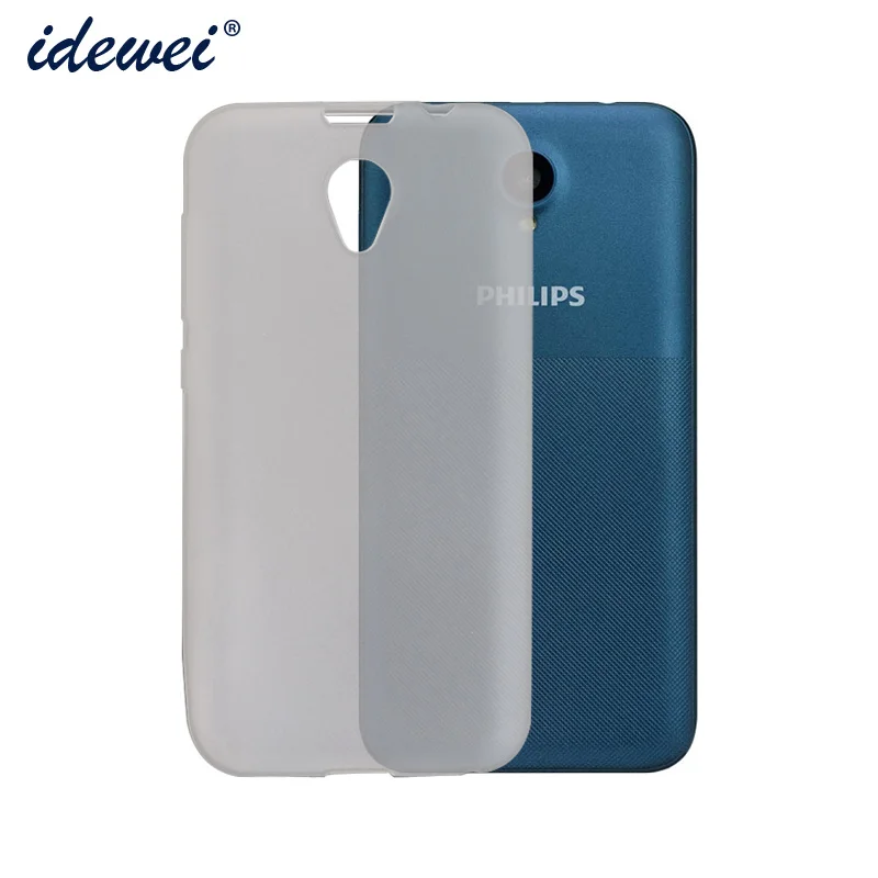 Мягкий чехол для Philips S257 из ТПУ силиконовая задняя крышка защитный телефона |