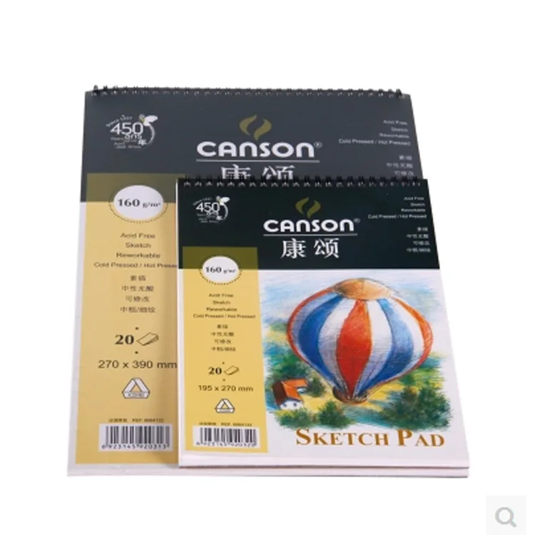 Canson 16 К 160 г альбом для зарисовок эскиз документы 20 шт./лот 20*27 см impoted из Франции ass007 холст картина