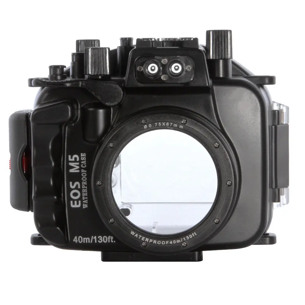 Водонепроницаемый чехол для подводного дайвинга 40 м/130 футов сумка Canon EOS M5 22