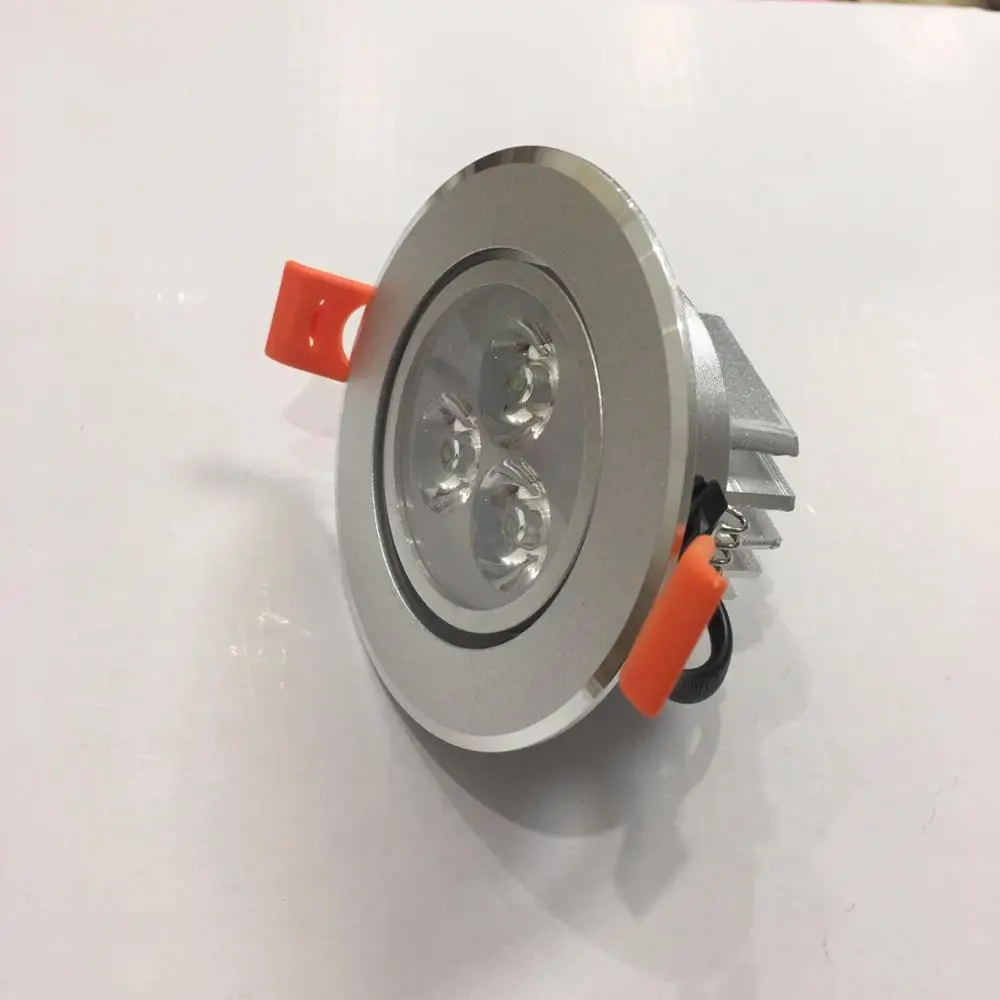 

2019 Limited New model Emc Lvd Rohs Fcc 10pcs/lot Led Downlights 3w 85-277v / Ceiling Recessed Round Panel Light Free Shipping