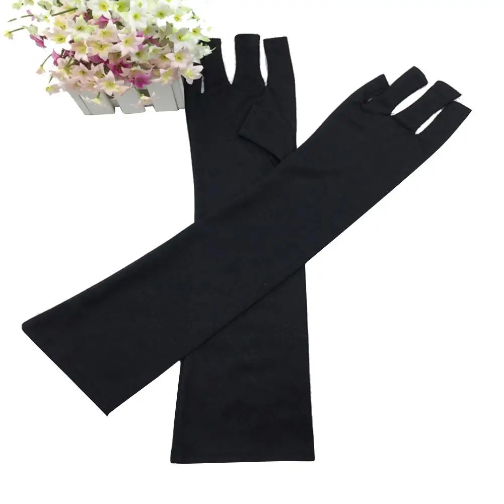 

UV Light Lamp Radiation Protection Gloves Hand Rest Manicure Nail Art Tools New Well