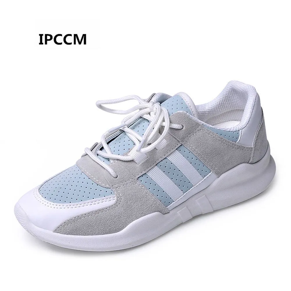 

IPCCM New 2018 Spring And Autumn Ms. Mesh Casual Shoes Large Size Korean Fashion Students Breathable Wear Shoes