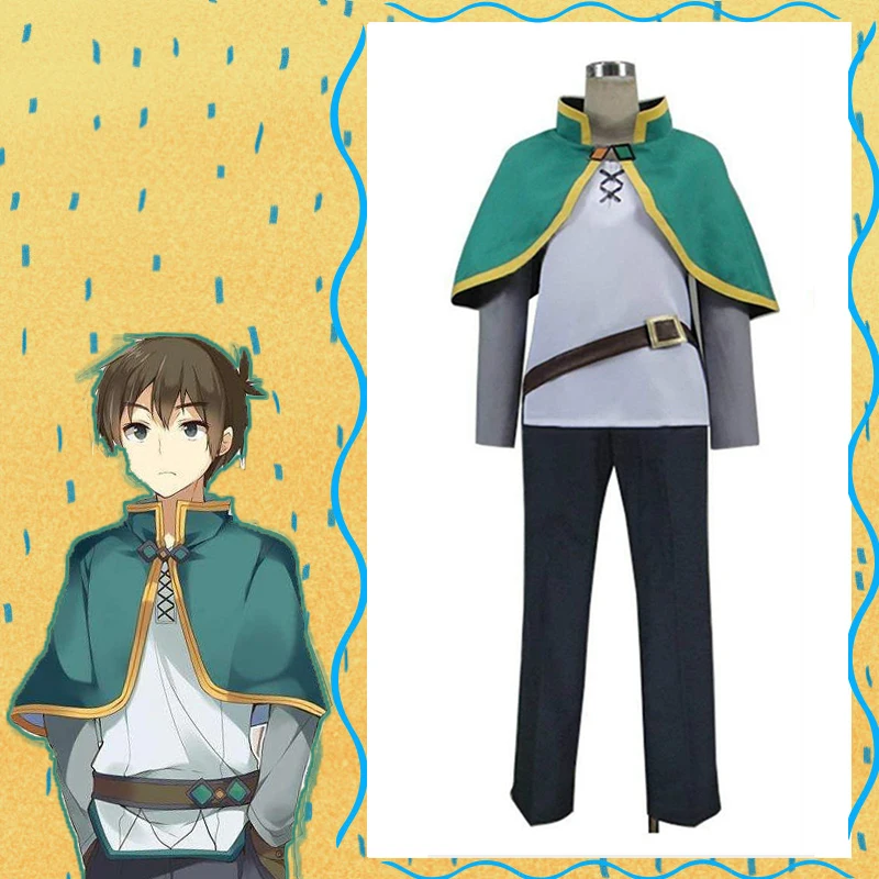 

Anime KonoSuba: God's Blessing On This Wonderful World! Cosplay Costumes Kazuma Satou Cosplay Halloween Kono Subarashii Sekai Ni