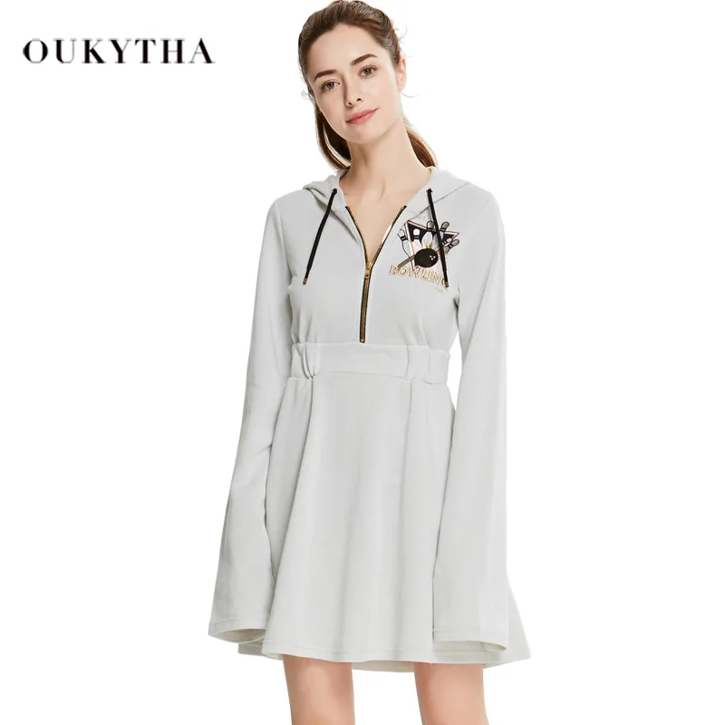 Oukytha 2018 Spring New Commuter Long sleeved Hoodies