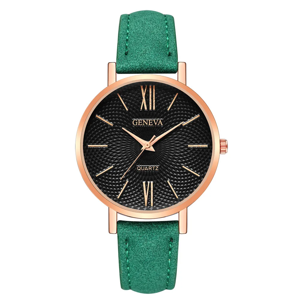 Geneva Fashion Leather Military Casual Analog Quartz Wrist Watch Business Watches Geneva Fashion Leather Military Casual Analog Quartz Wrist Watch Business Watches