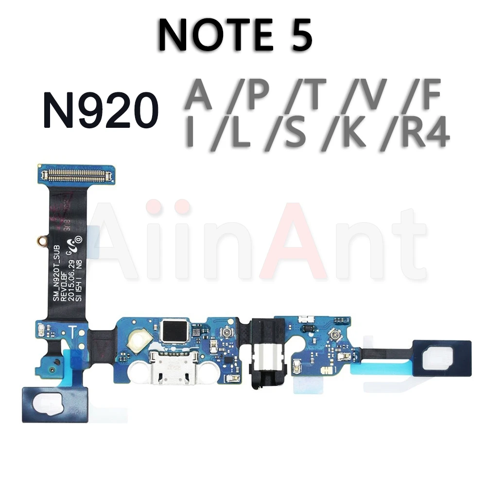 Оригинальный usb порт для зарядки док станция гибкий кабель Samsung Galaxy Note 5 N9200 N920F N920L