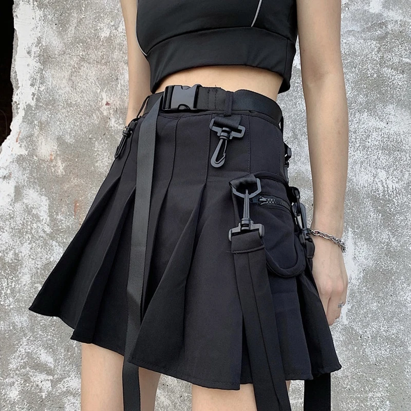 Pleated cargo skirt Clearance