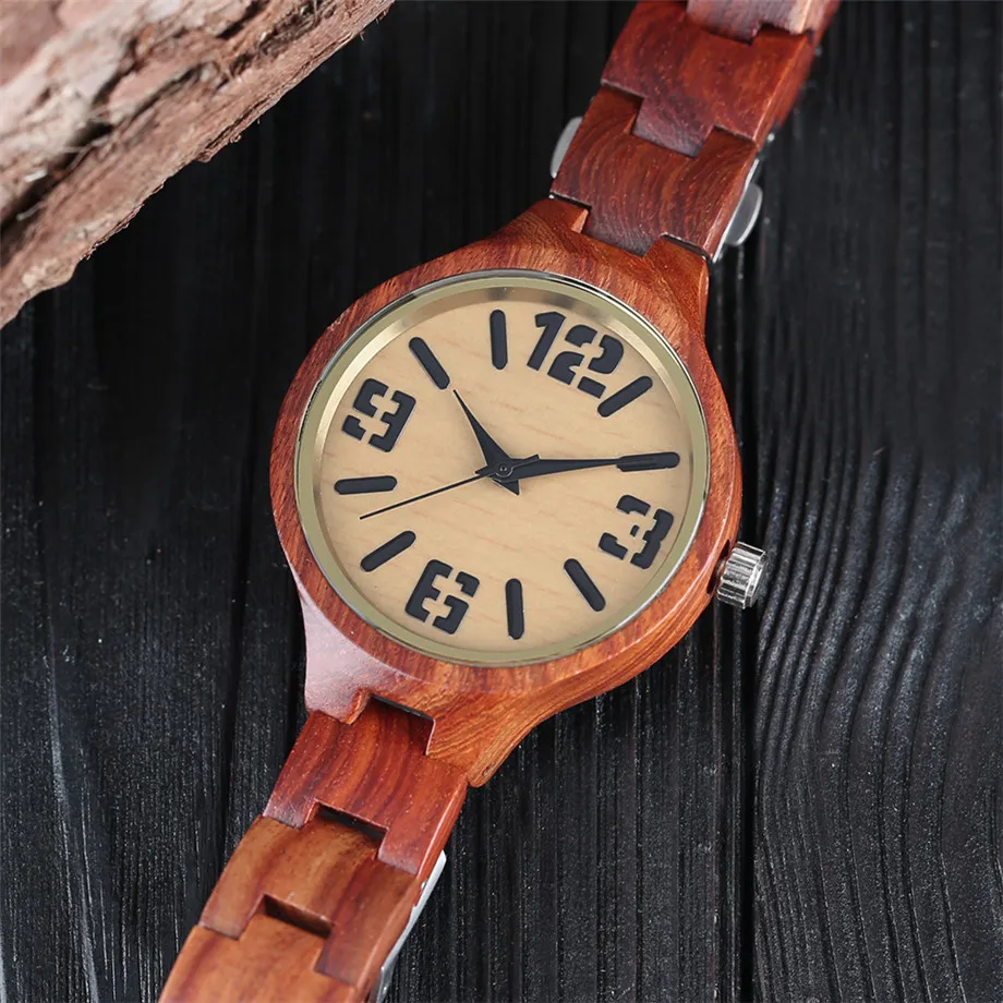 wooden watch ladies