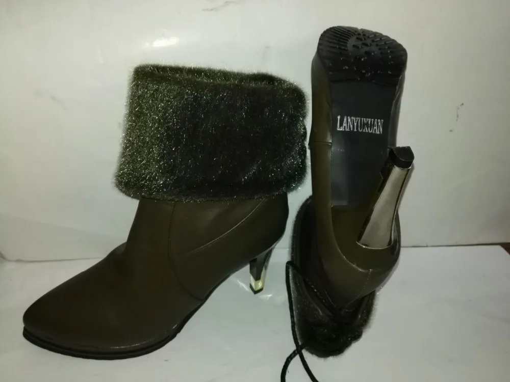 LANYUXUAN/ г. Большие размеры 28-52; botas mujer; зимние ботинки; Модные женские Ботинки Martin; Motocicleta Mulheres; Hq282