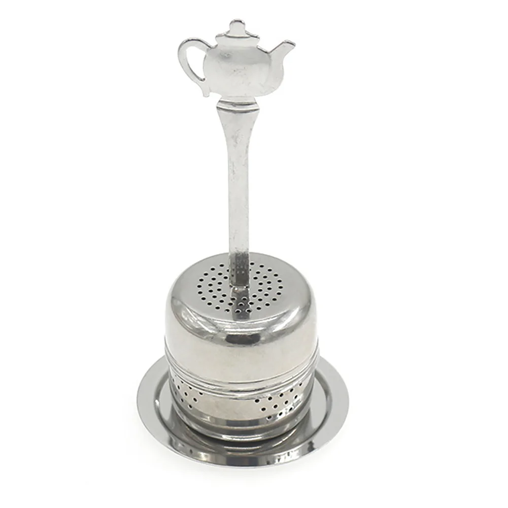 

Rustproof Stainless Steel Heat Resistant Home Kitchen Leaf Spice Gift Accessories Tea Infuser Coffee With Handle Diffuser