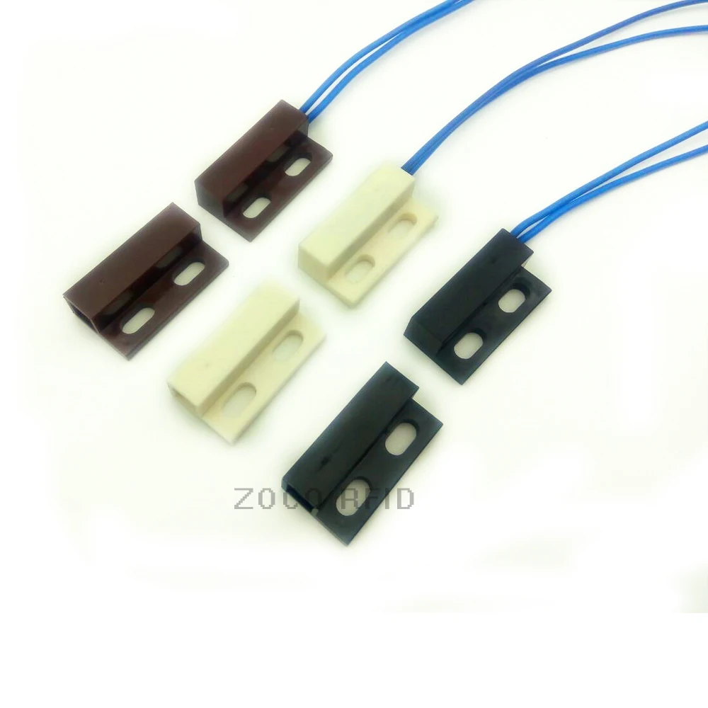 5pcs/lot NO type AC85 AV220V Wired Door Window Sensor Magnetic Switch