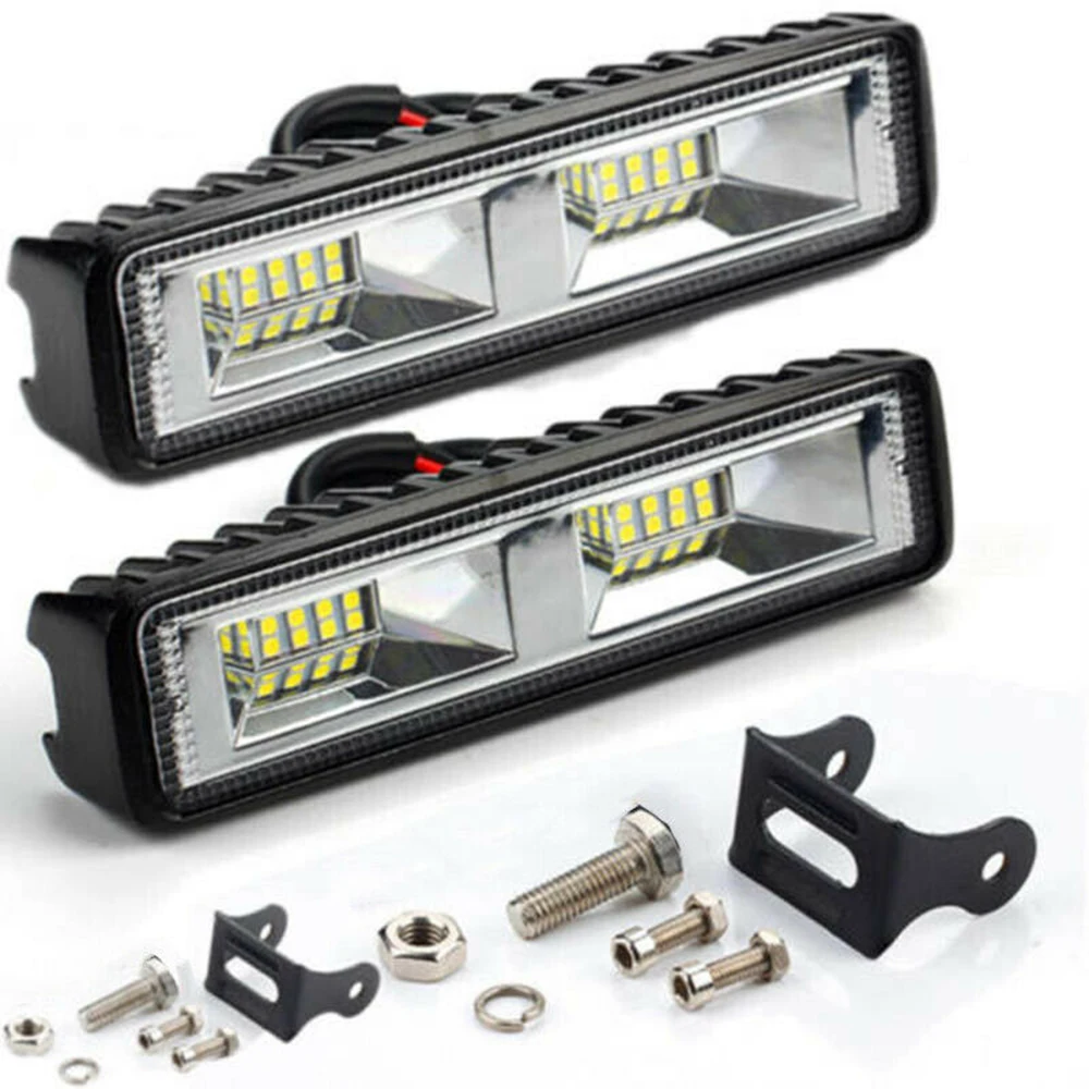 2PCS Driving LED Beams Bar Work Light For Offroad Boat Car Tractor Truck Fog Lamp LampTrailer Pickup | Автомобили и мотоциклы