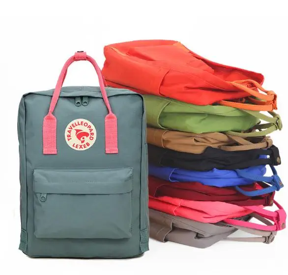 

16L Women's Backpack Leisure Student Knapsack Canvas Schoolbag Business Laptop Bag Outdoor Travel Rucksack Computer package