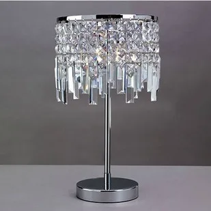 crystal side table lamps