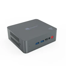 Beelink U55 I3 5005U 512 ГБ Мини ПК двухдиапазонный, Wi-Fi, 2* вывода изображения высокого разрешения через Windows10 pro 64Bit карманный мини set top TV Box