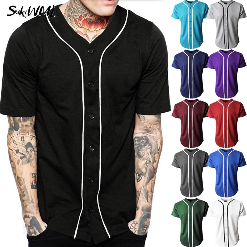 SUKIMWL Men Casual Shirts 2018 Short Sleeves Summer Male Shirt Slim Fit Social Shirt Men Solid Color Camisa Masculina Size M-3XL