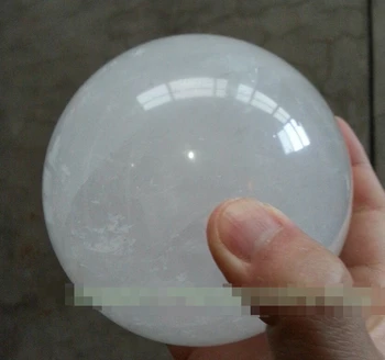 

6868 WW 04857 beautiful Magic Natural Crystal Ball Sphere powerful Healing 100mm + Stand