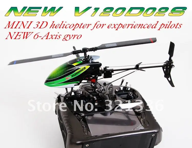 Walkera Новый V120D02S + DEVO 8S мини 3D вертолет для опытных пилотов 6 осевой гироскоп|3d