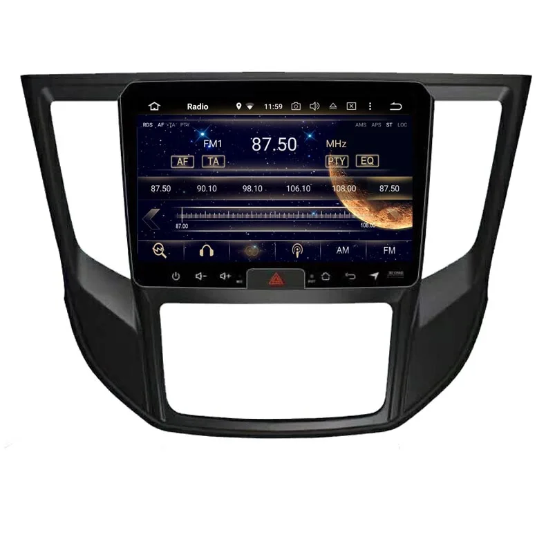 Excellent Android 9.0 car dvd player for Mitsubishi lancer EX gland lancer 2017- car audio stereo gps navigation 8core 4G RAM 32G ROM 2