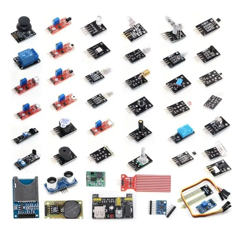 Стартовый комплект модулей датчиков 45 в 1 для arduino | Электроника