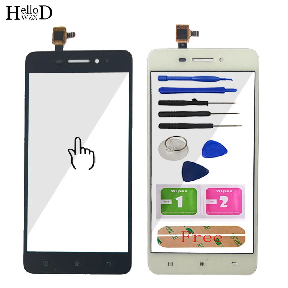 

A+++ Mobile S60 S60T TouchScreen For Lenovo S60 S60T Touch Screen Digitizer Panle Front Outer Glass Lens Sensor Adhesive