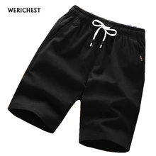 Новые шорты мужские повседневные пляжные шорты мужские качественные шорты с эластичной резинкой на талии 6 цветов модные короткие мужские шорты больших размеров 5XL