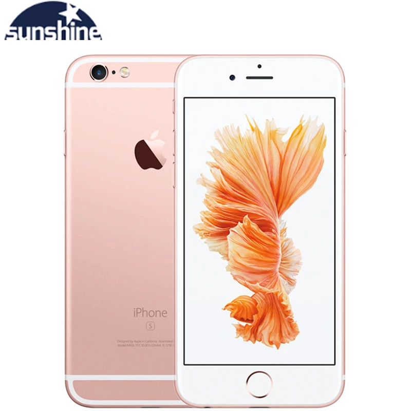 Smartphone Original Apple iPhone 6S Plus Dual Core Mobile phone 5.5'' 12.0MP 2G RAM 16/64/128G ROM LTE Mobile Phone apple cell phones